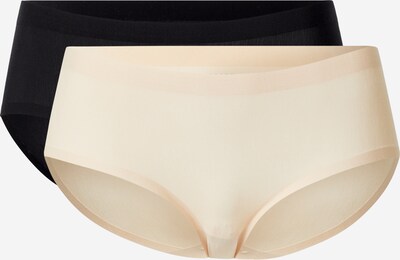 SCHIESSER Braga '2PACK Panty' en piel / negro, Vista del producto
