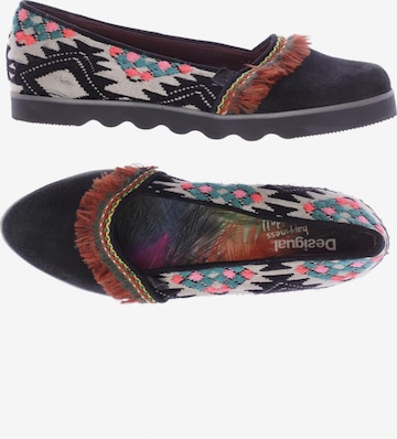 Desigual Flats & Loafers in 40 in Black: front