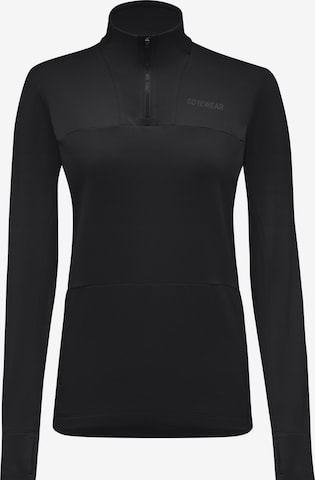 GORE WEAR Funktionsshirt in Schwarz: Vorderseite