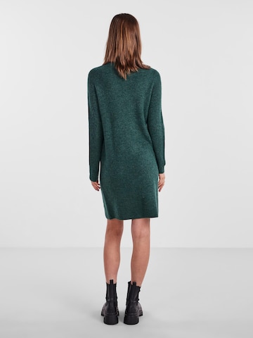 PIECES Knit dress 'Ellen' in Green
