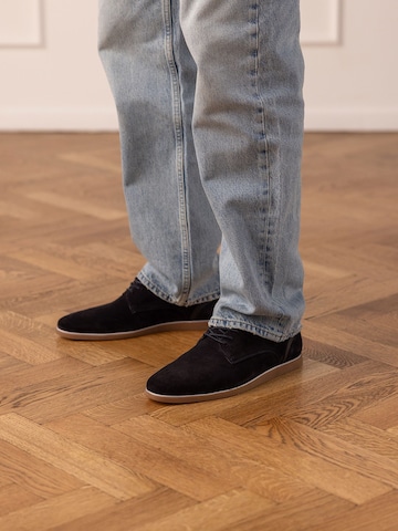 no stress Veterschoen 'Oxford' in Blauw: voorkant