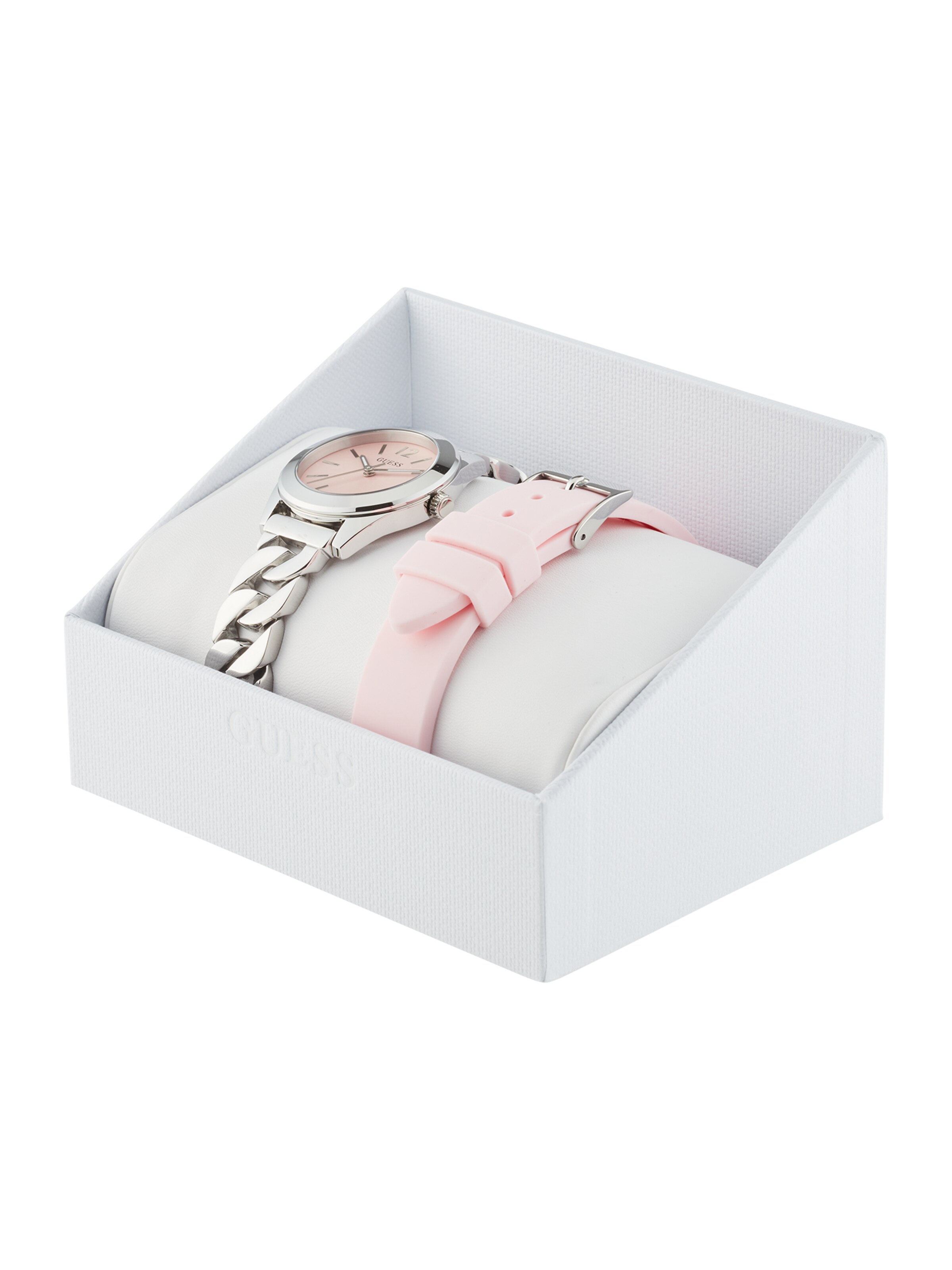 rozā GUESS Analogais pulkstenis 'Serena'