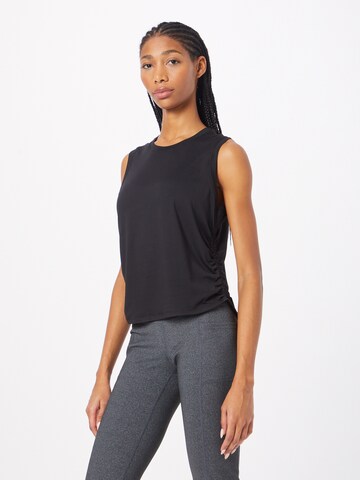 SKECHERS Sports Top in Black: front