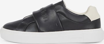 Teniși de la Calvin Klein pe negru: față