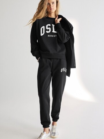 Next Sweatshirt 'Copenhagen City' in Schwarz