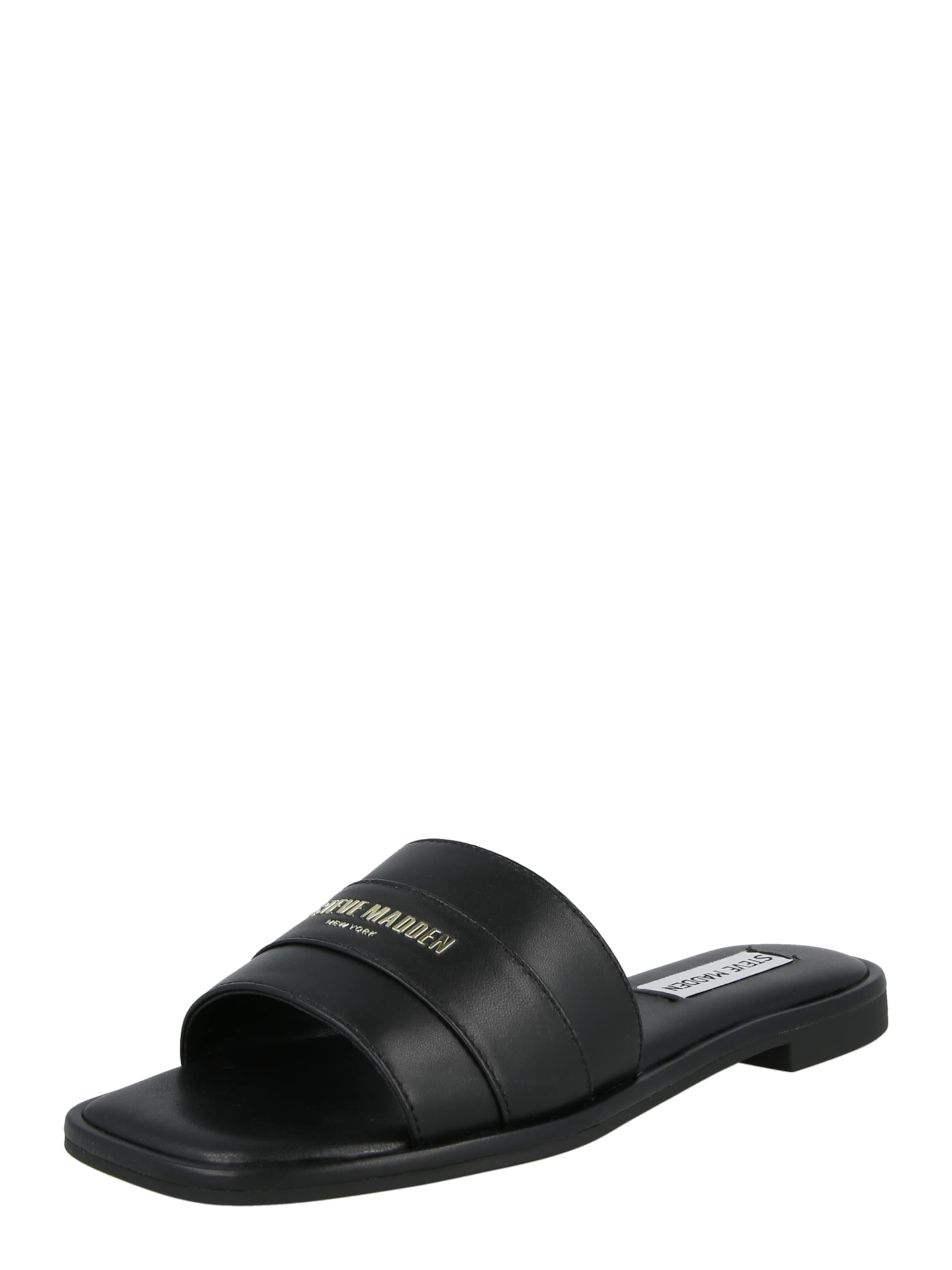 STEVE MADDEN Mule 'Ashten' in Black: front