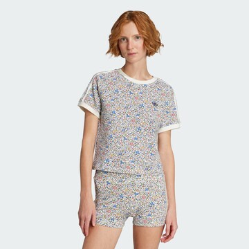 ADIDAS ORIGINALS Футболка 'Adidas Originals x Liberty London Cali' в Белый: спереди