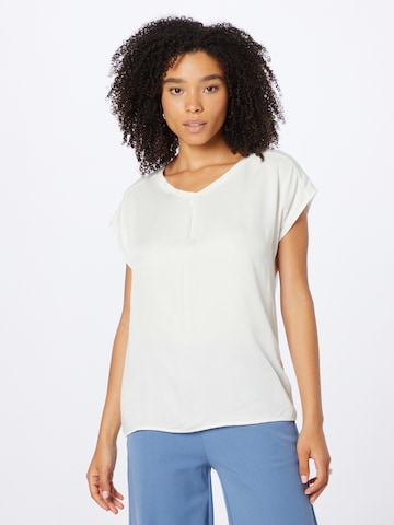 MORE & MORE - Blusa en blanco: frente