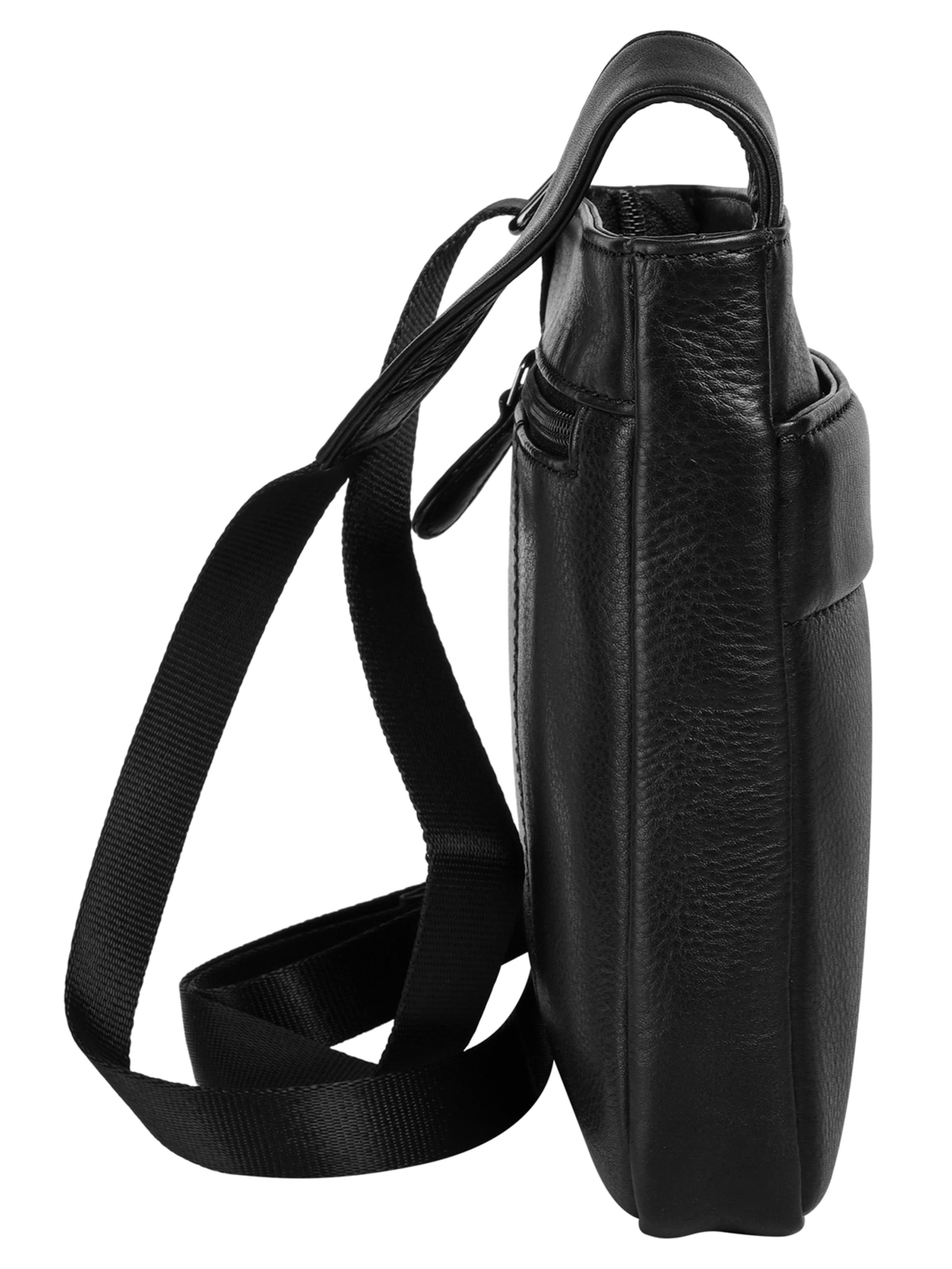 bugatti Crossbody Bag 'NOME' in Black