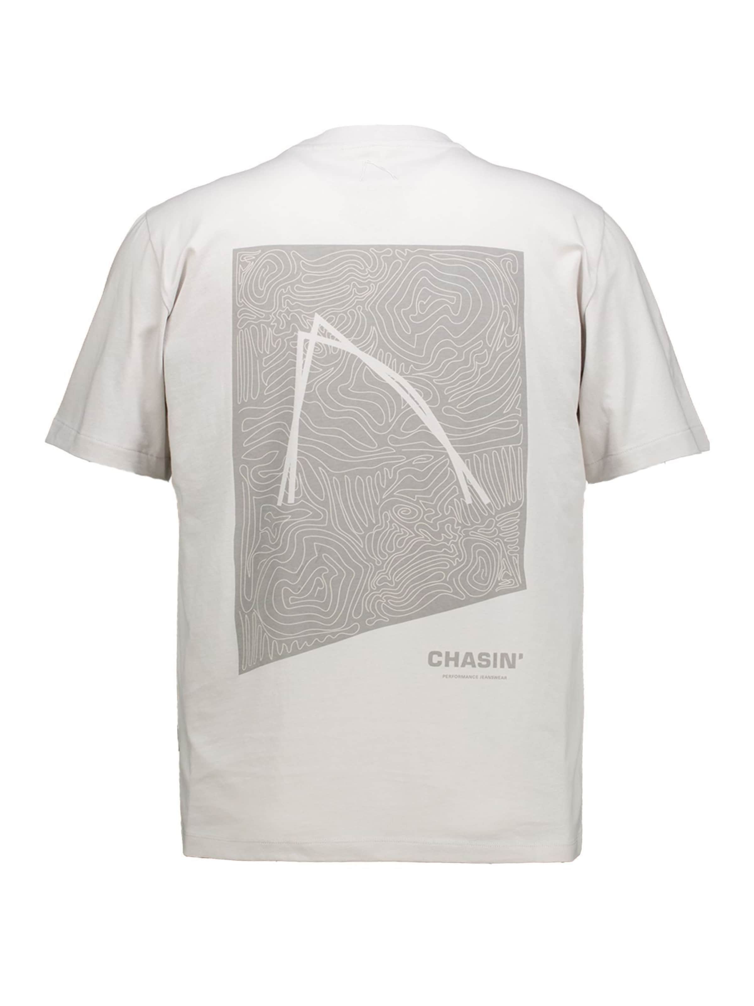 T-Shirt 'Motan' CHASIN' en gris