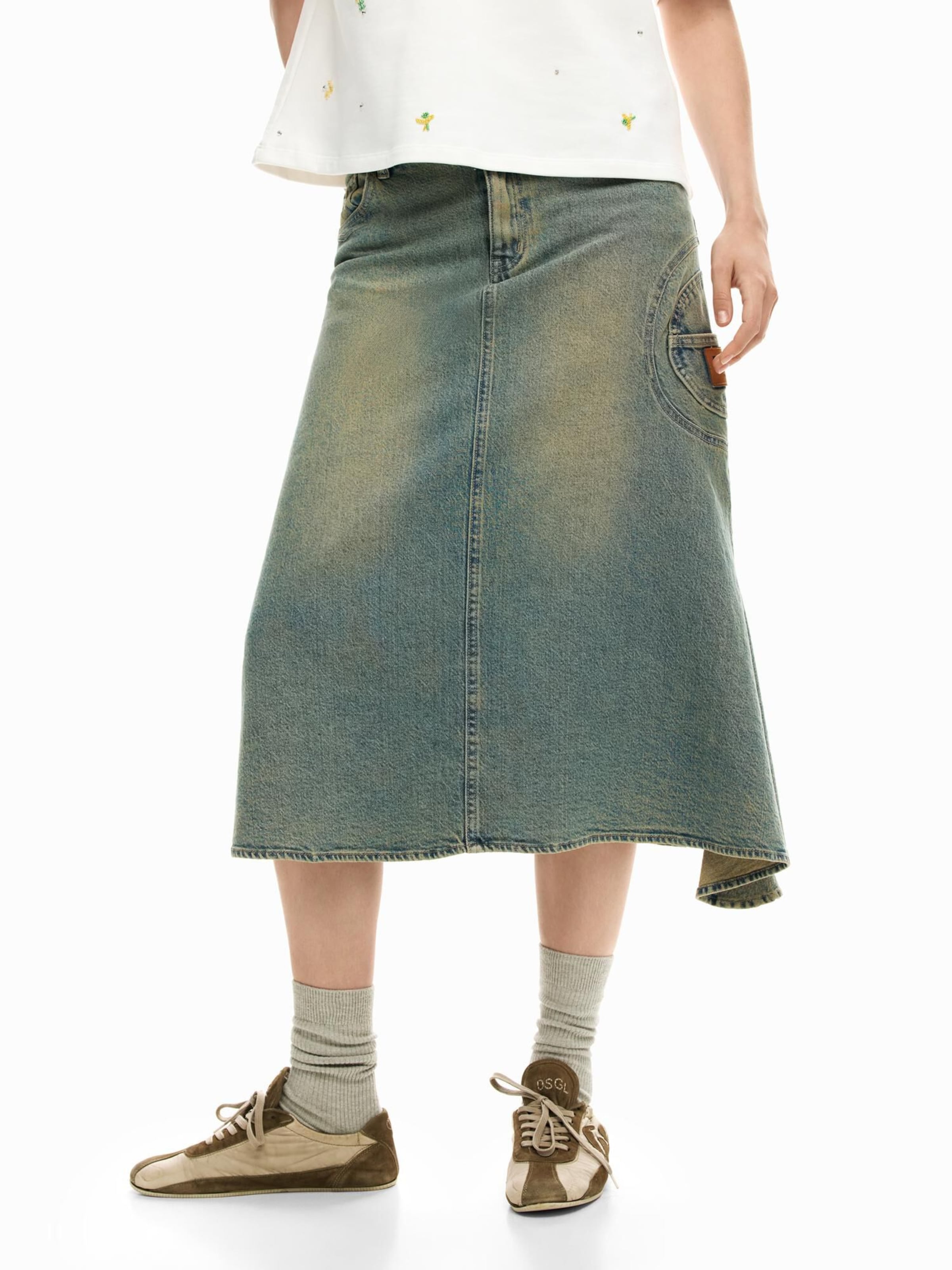Desigual Skirt in Blue: front