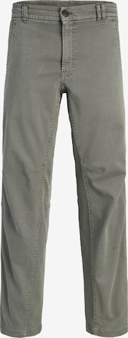 Loosefit Pantalon 'Kane' JACK & JONES en vert : devant