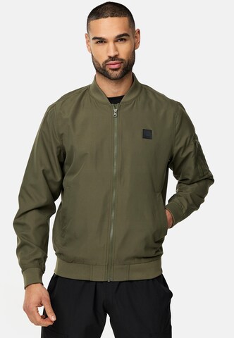 INDICODE JEANS Tussenjas 'Maxim ' in Groen: voorkant