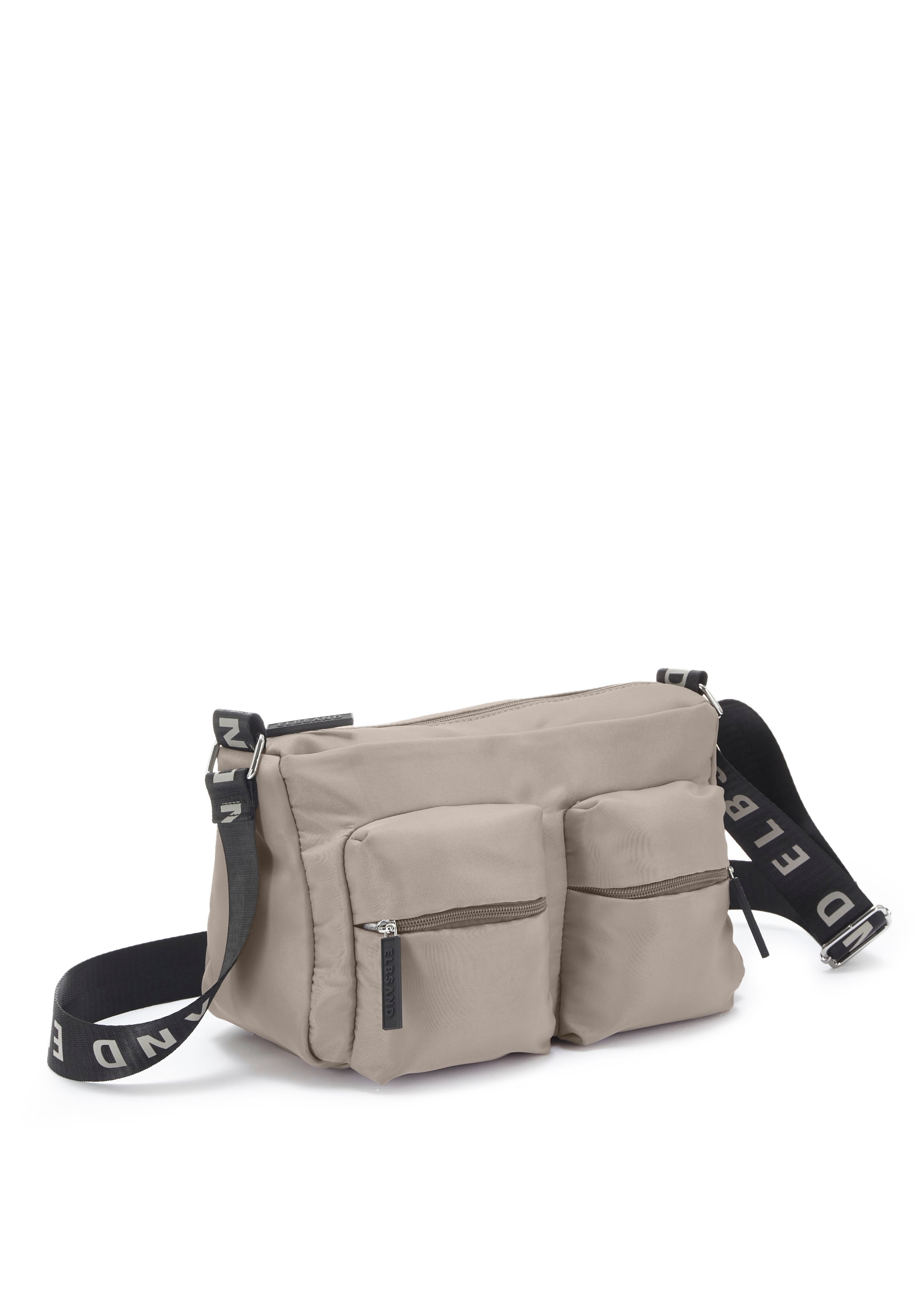 Elbsand Crossbody Bag in Beige: front