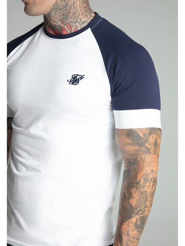 SikSilk Shirt 'Tech' in White