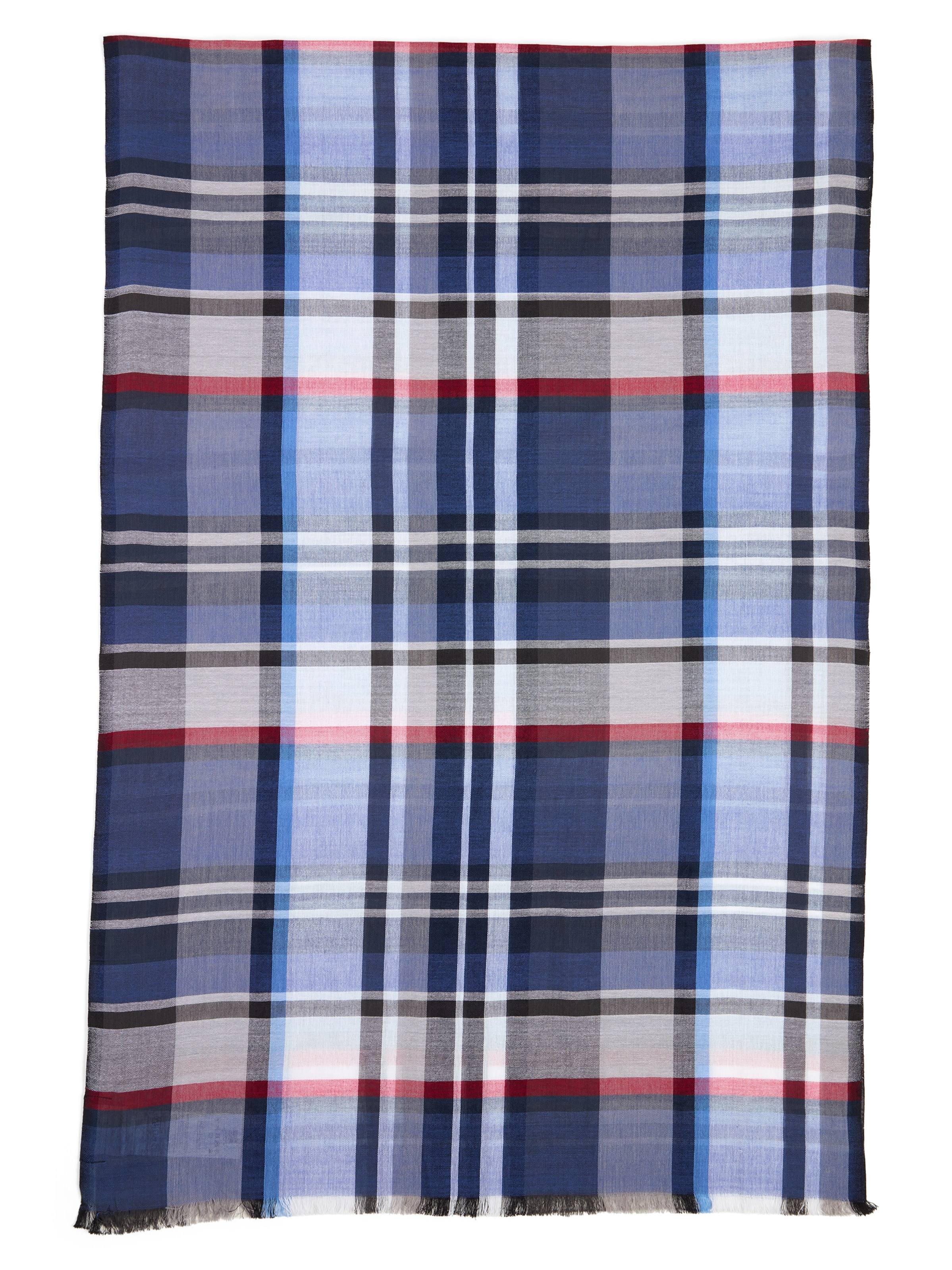 Nils Sundström Scarf in Blue: front