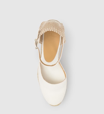 Espadrilles 'Carol' Castañer en blanc