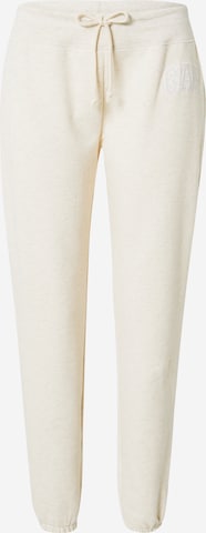 Gap Tall Broek in Beige: voorkant