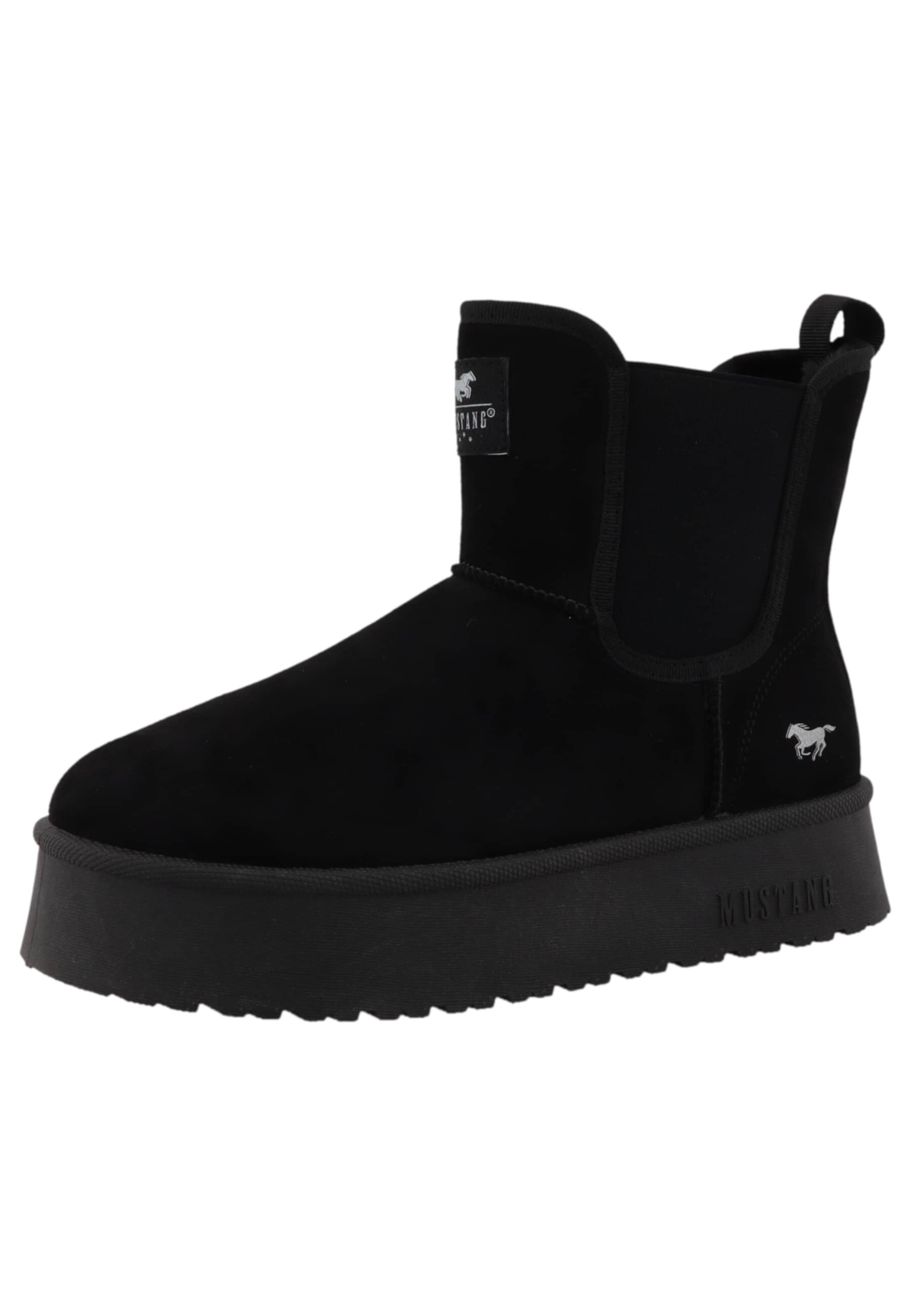 MUSTANG Boots in Zwart: voorkant