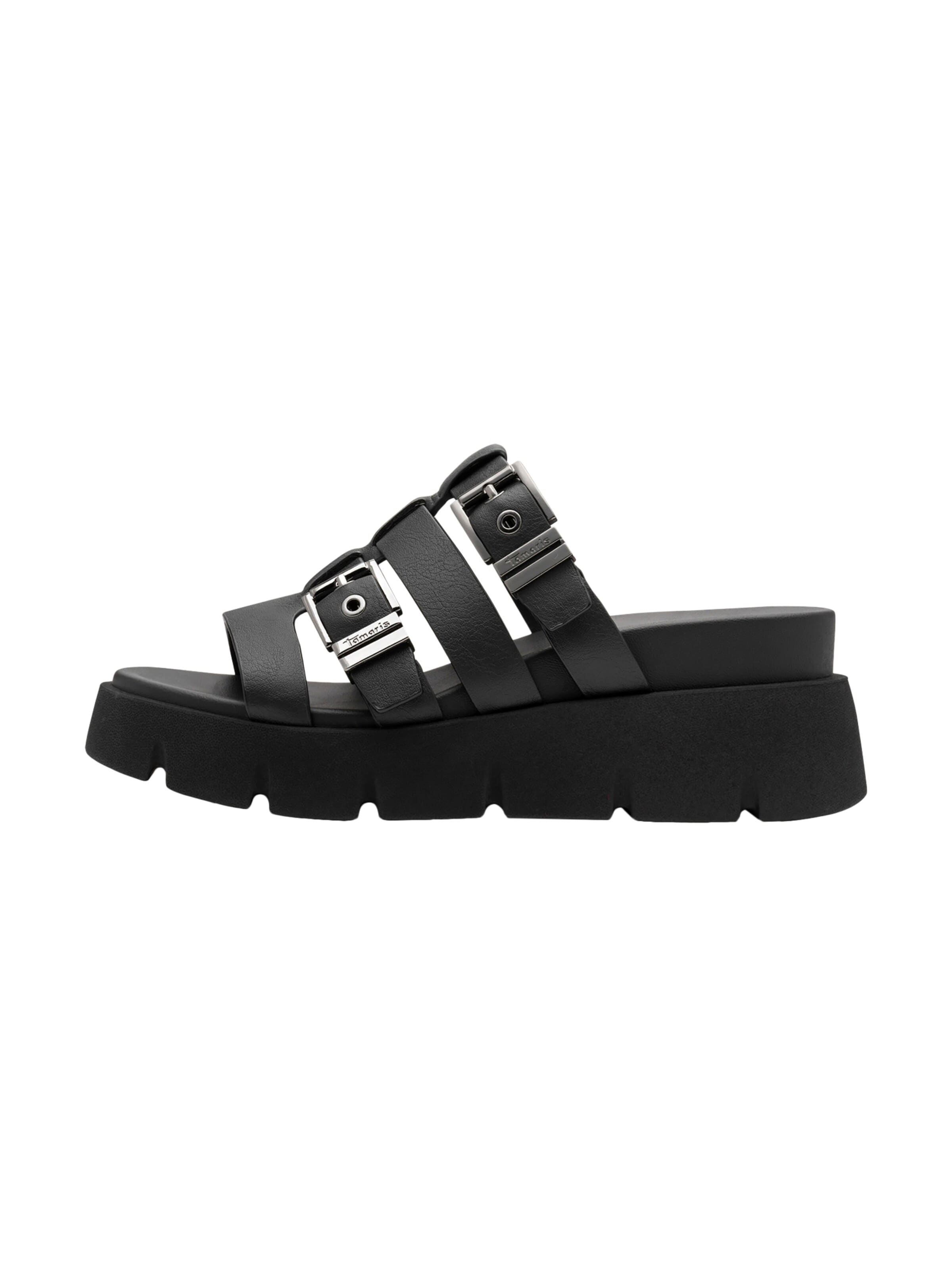 Tamaris Sandale‌ in Schwarz
