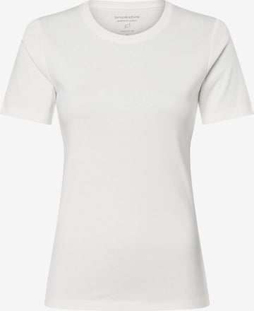 T-shirt Brookshire en beige : devant