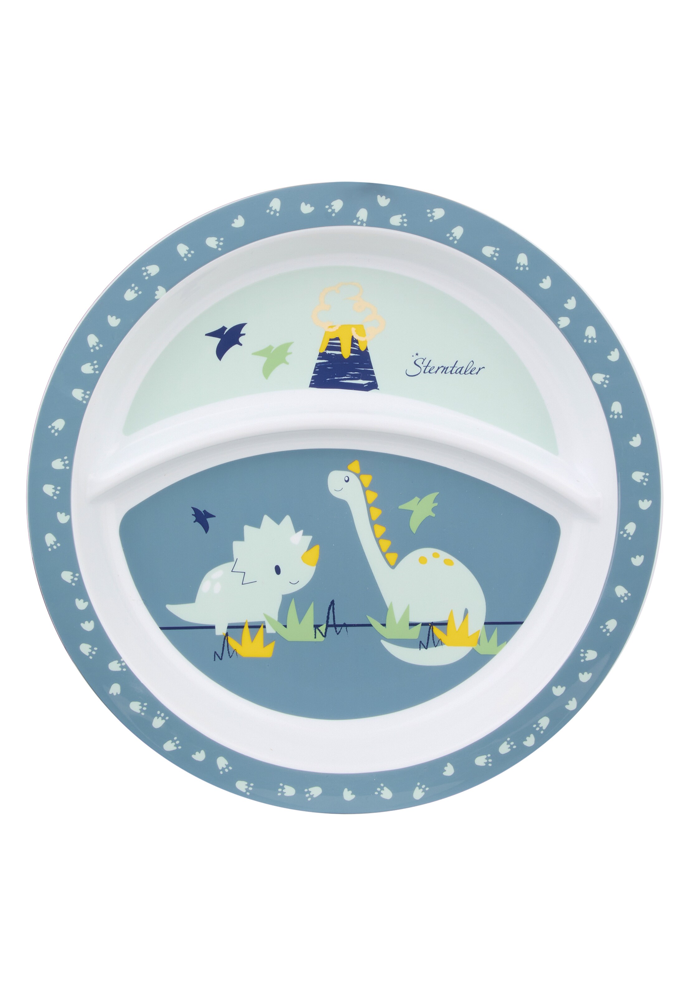 STERNTALER Geschirrset 'Dino Rexi' in Blau