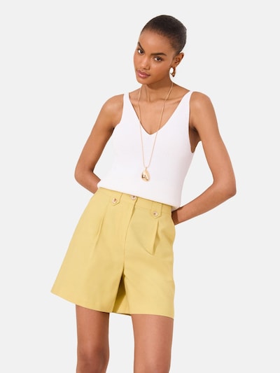 Pantaloni cutați pe 38 Lipsy pe kaki, Vizualizare produs