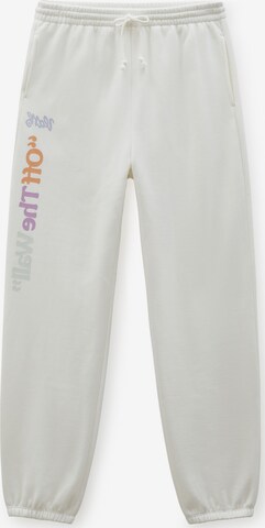 regular Pantaloni di VANS in bianco: frontale