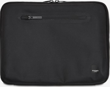 KNOMO Laptop Bag in Black: front