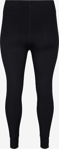 Active by Zizzi Skinny Workout Pants 'ADORTHE' in Black