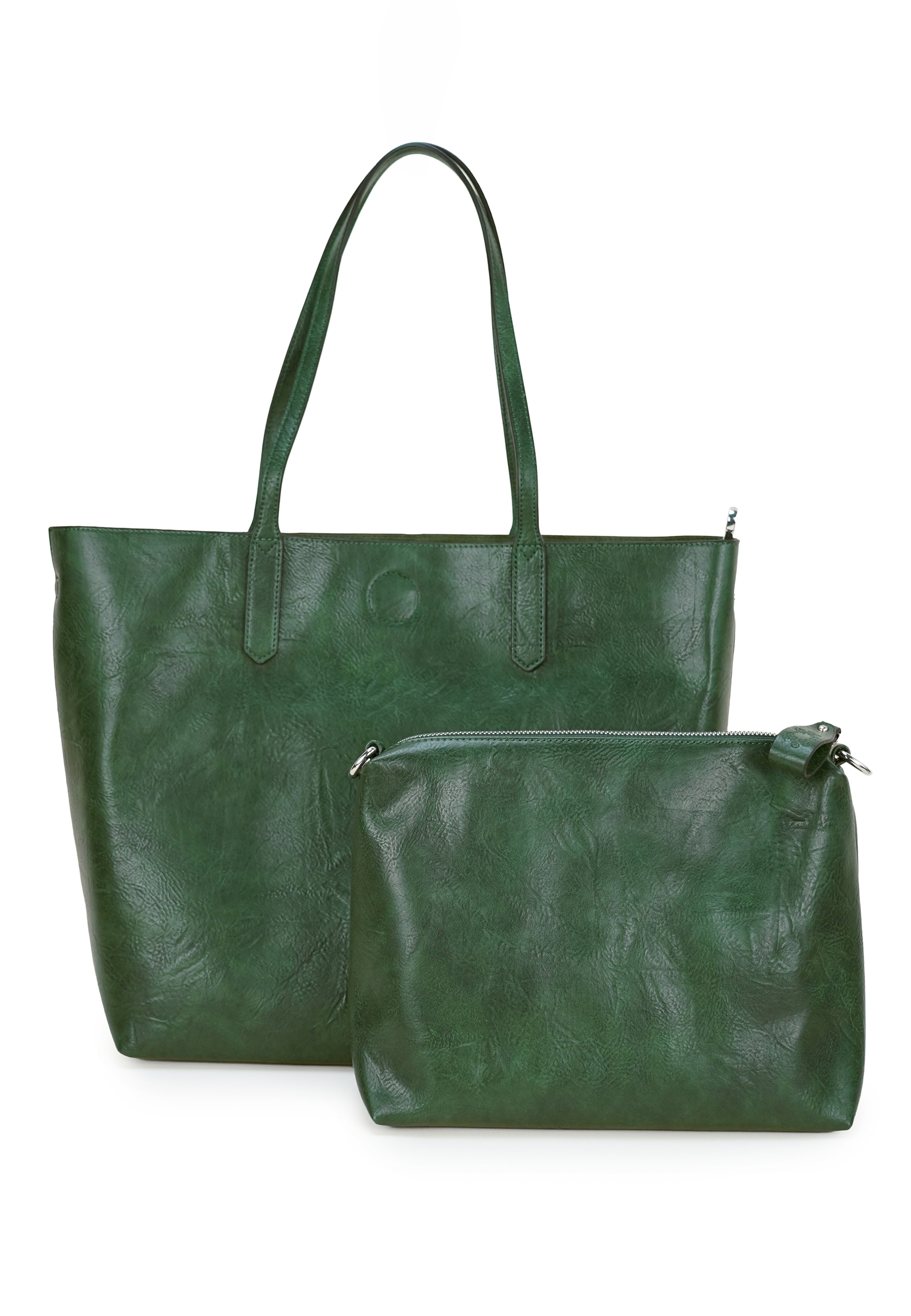 HARPA Shopper 'MERIKA' in Green: front