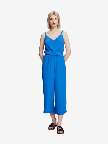 ESPRIT Jumpsuit in Blauw: voorkant