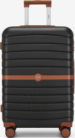 Kono Suitcase in Brown: front