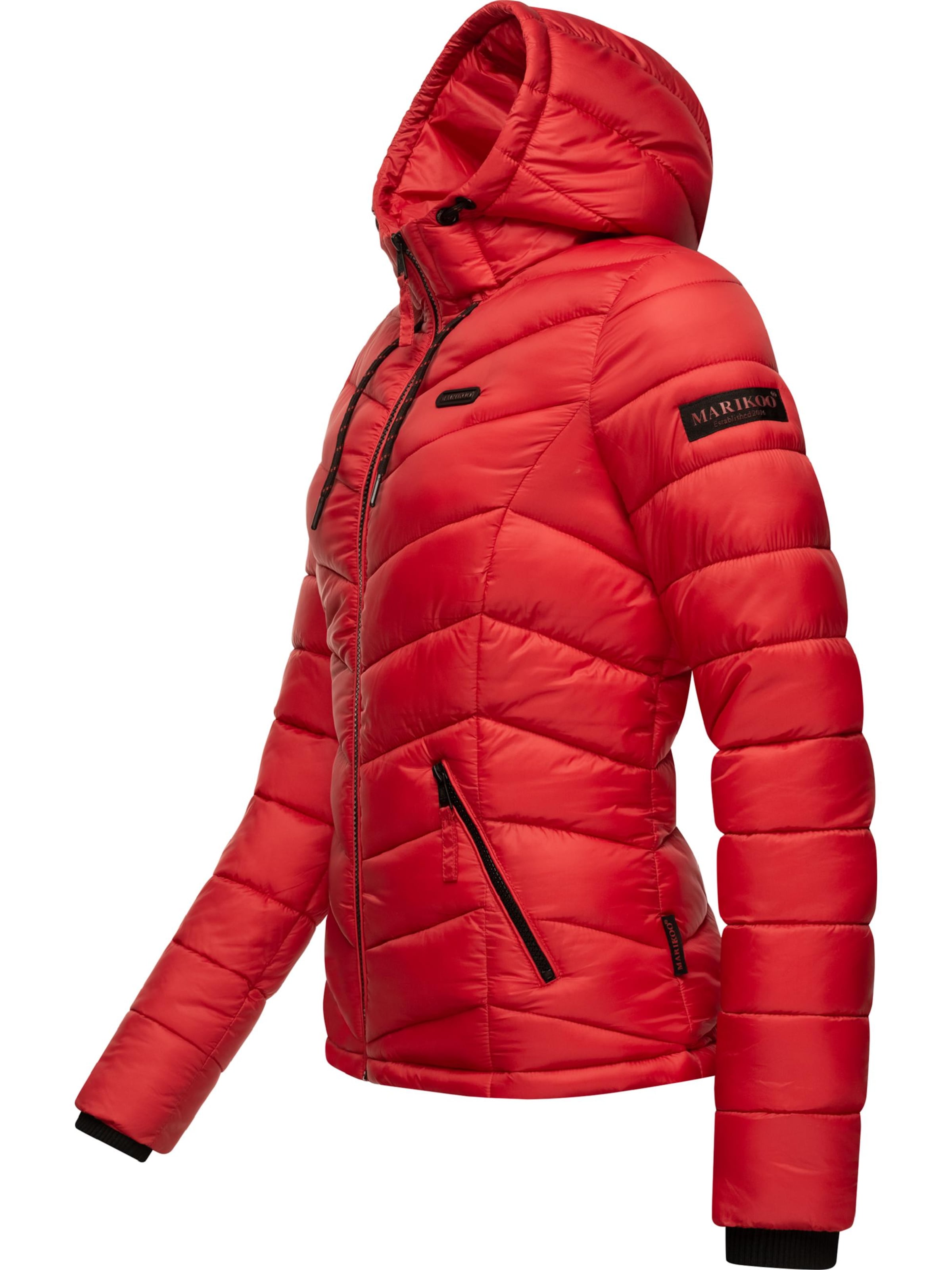 MARIKOO Between-season jacket 'Kuala' in Red