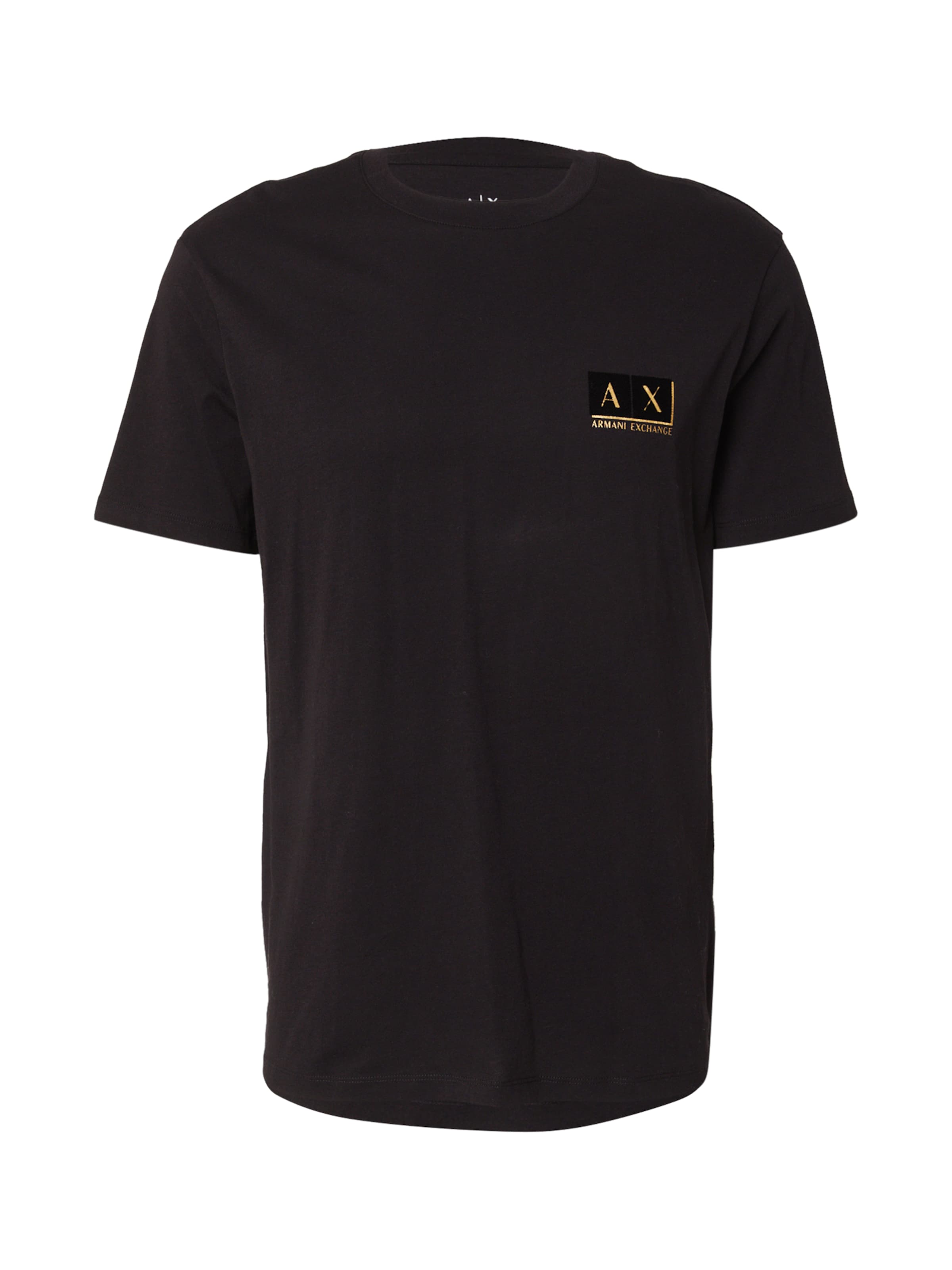 ARMANI EXCHANGE T-shirt i svart: framsida