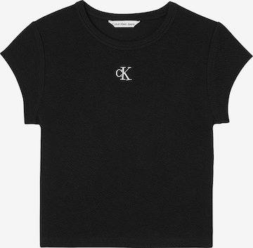 T-shirt Calvin Klein Jeans en noir : devant