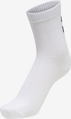Hummel Къси чорапи 'Make My Day' в бяло