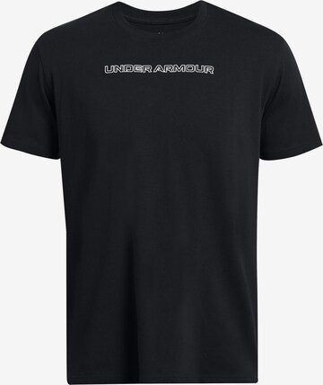 UNDER ARMOUR Performance Shirt in Black: front