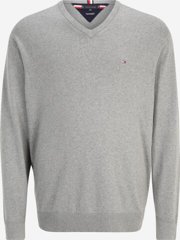 Tommy Hilfiger Big & Tall Pullover in Grau: predná strana