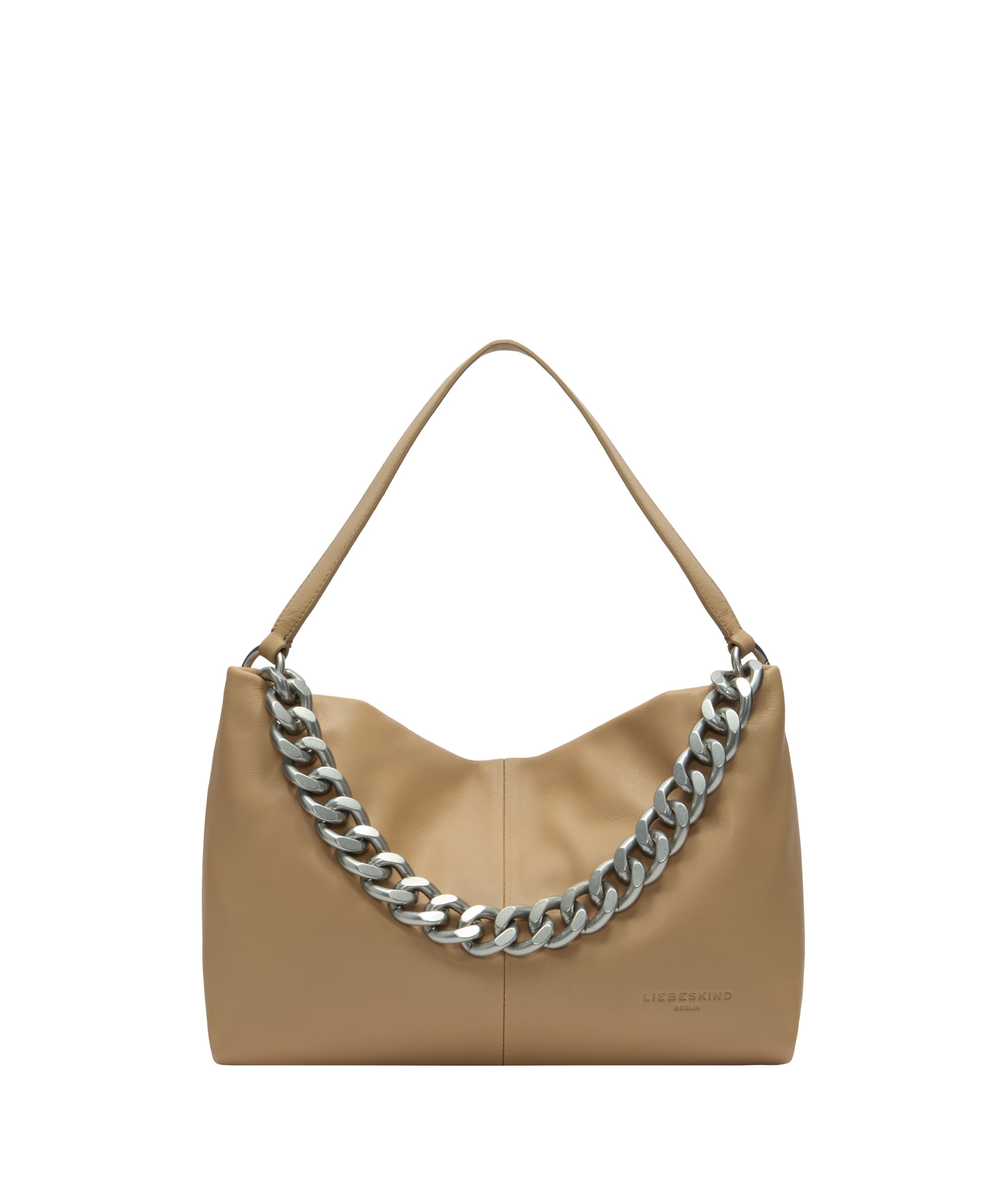 Liebeskind Berlin Shoulder bag in Brown: front