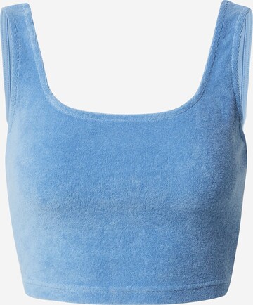 ABOUT YOU x Sofia Tsakiridou Top 'Bianca' in Blue: front