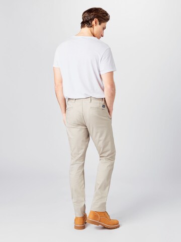 Dockers Slimfit Lærredsbukser 'ALPHA' i beige