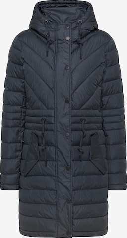 DreiMaster Klassik Winter Coat in Blue: front