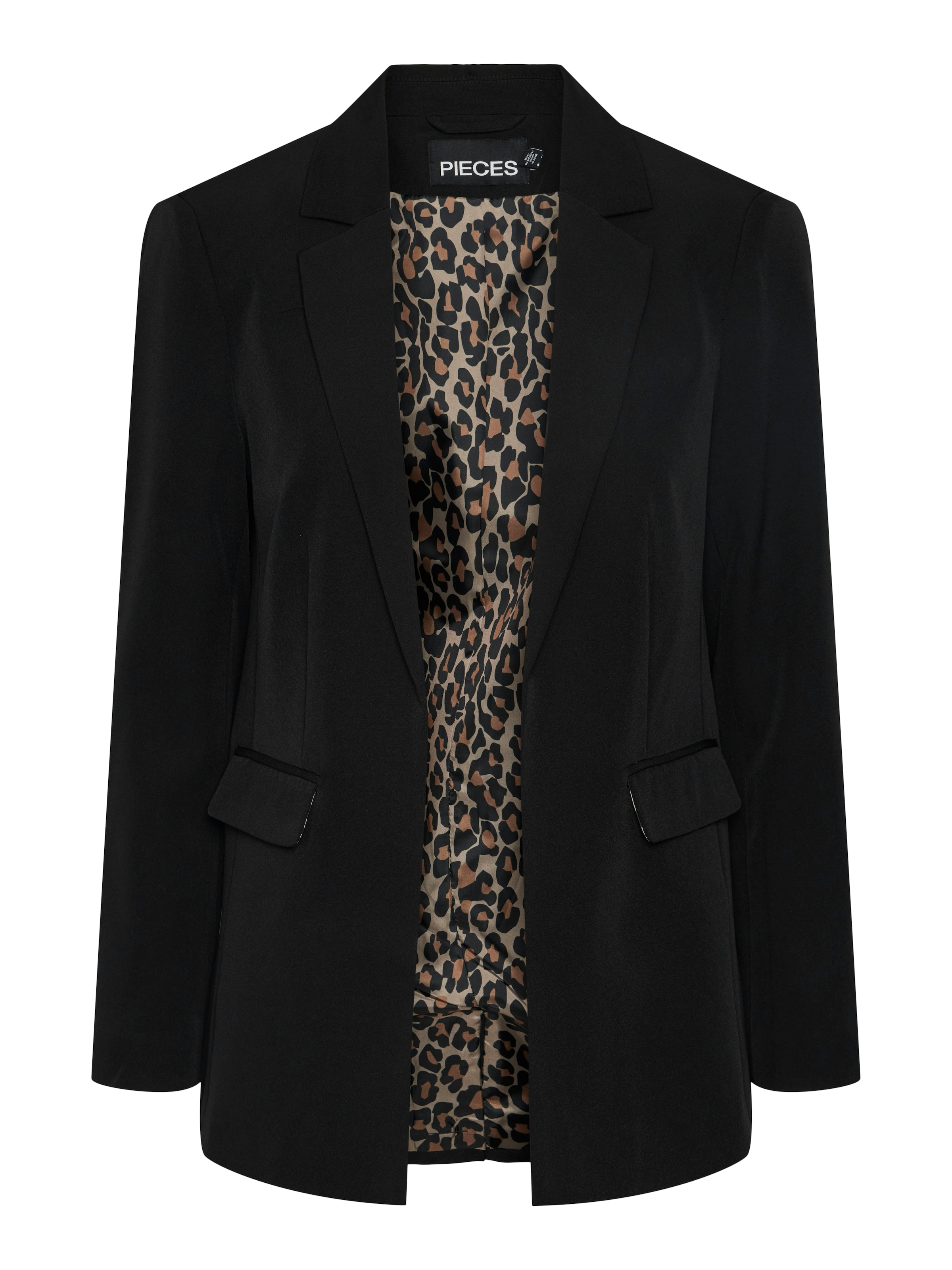 PIECES Blazer 'Bozzy' in Schwarz: Vorderseite