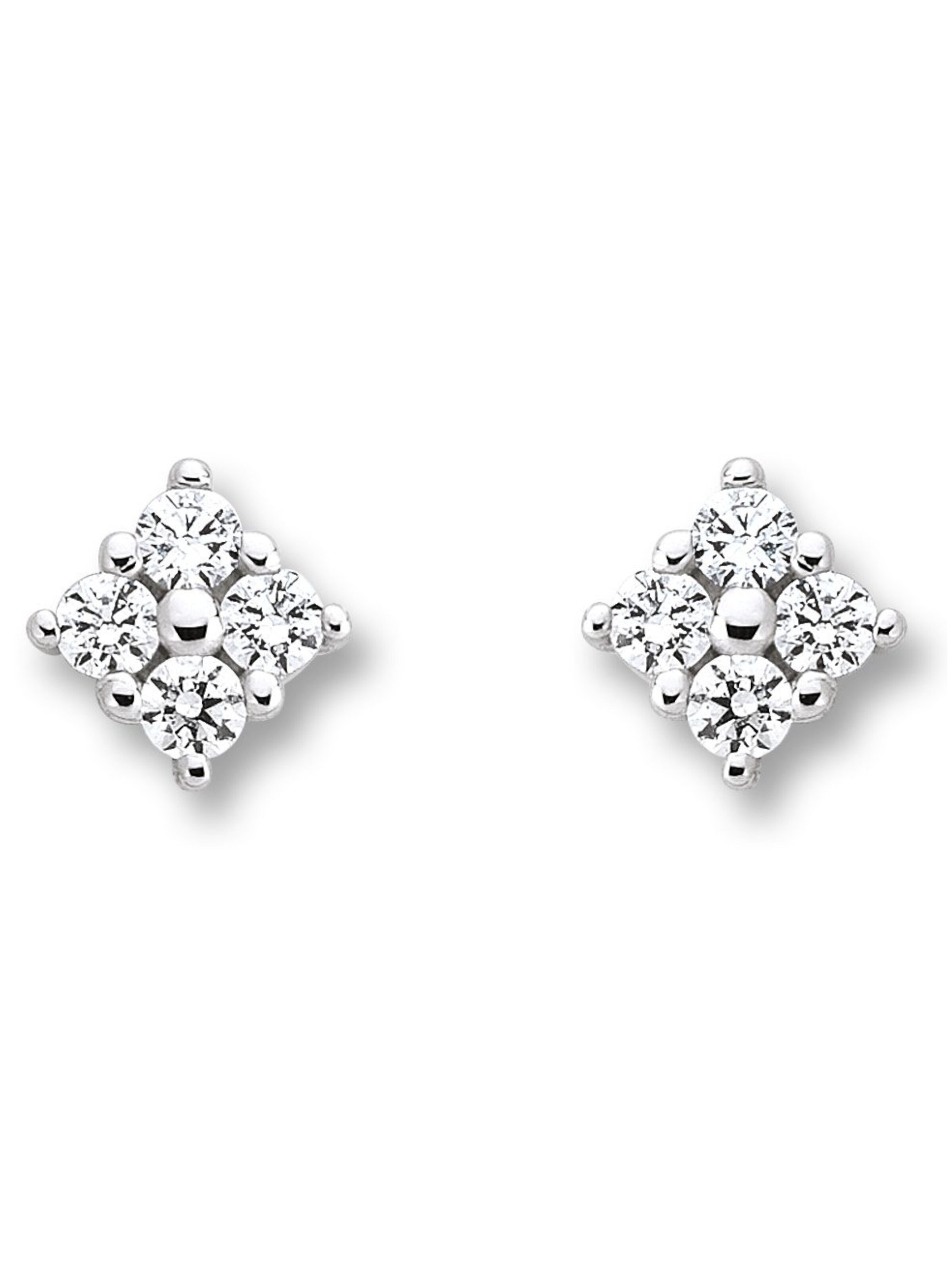ONE ELEMENT Ohrringe in Silber: Vorderseite