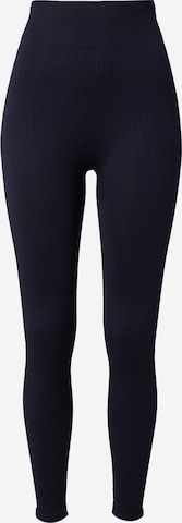 SLOGGI Skinny Workout Pants 'EVER Infused' in Black: front