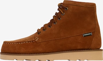 SEBAGO Boots 'Sebago Tala Mid Suede Lederstiefelette' in Brown: front