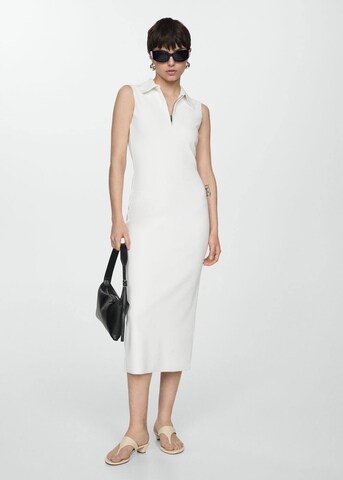 MANGO Dress 'Mazip' in White: front