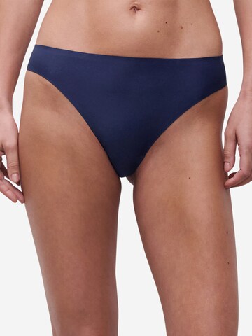 Chantelle Thong 'Soft Stretch' in Blue