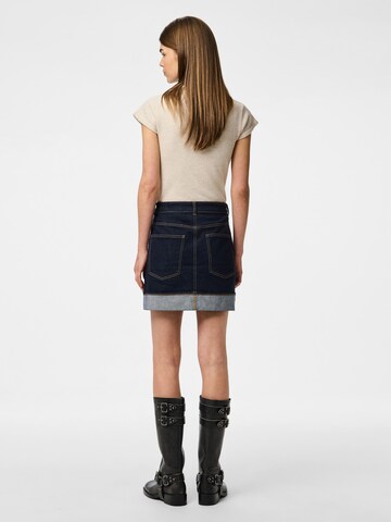 PIECES Rok 'PCFranna' in Blauw
